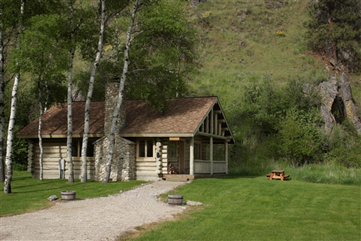 Log Cabins (United States of America, Darby, Montana)