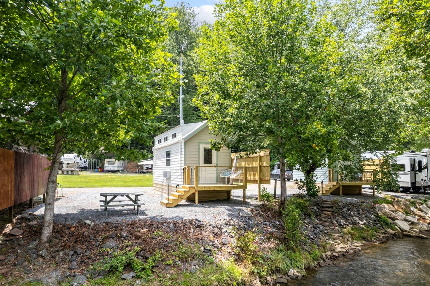 Magical Tiny House with River Views in North Carolina