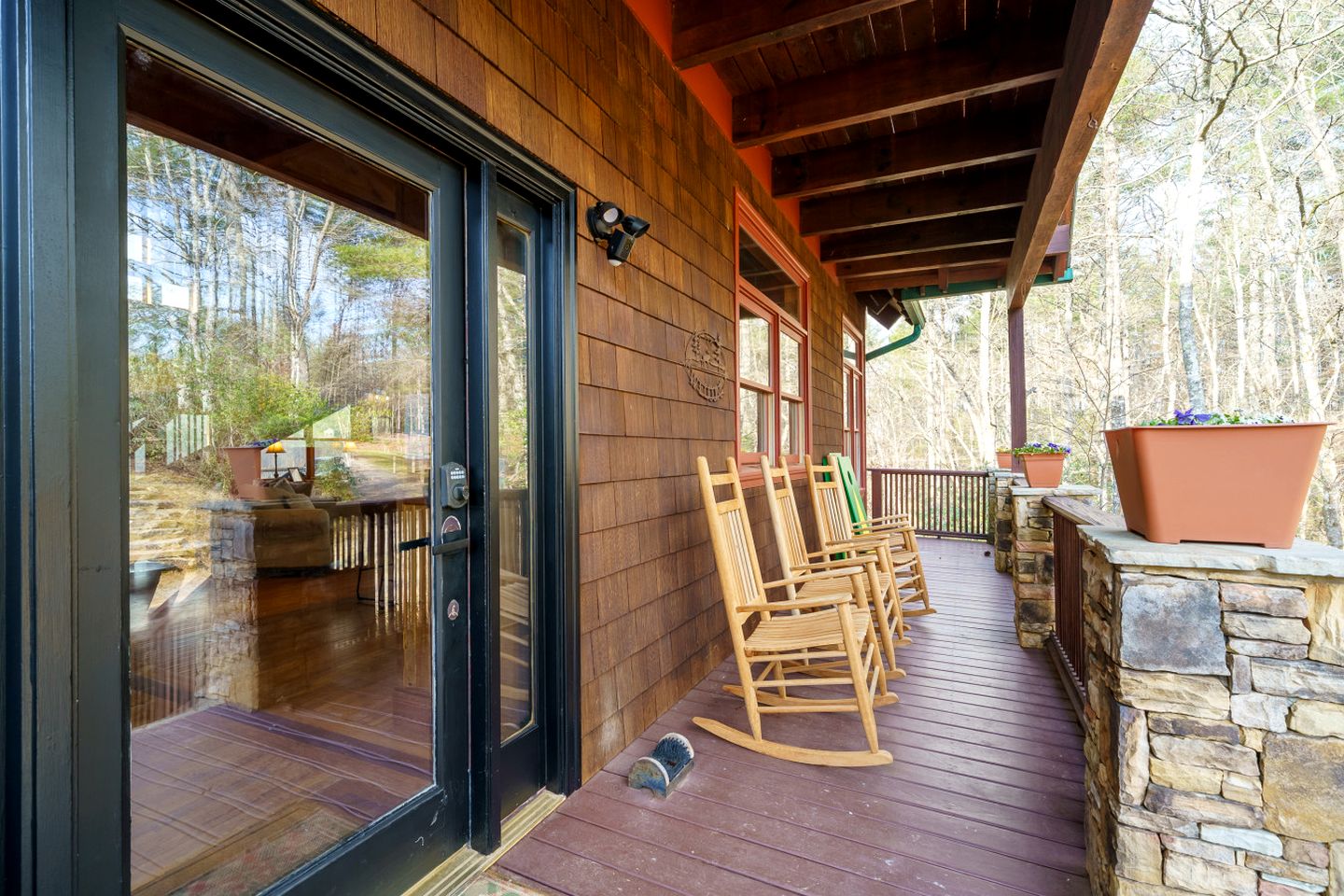 Luxury Three-Story Riverfront Cabin Rental for Groups in Blue Ridge Region of Georgia
