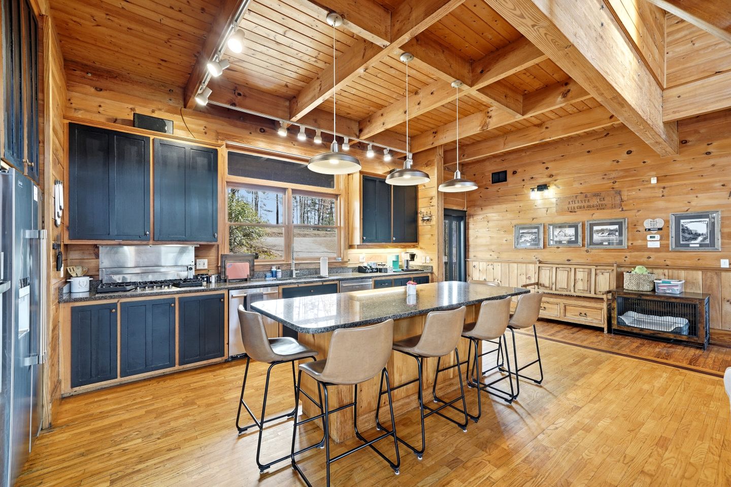 Luxury Three-Story Riverfront Cabin Rental for Groups in Blue Ridge Region of Georgia