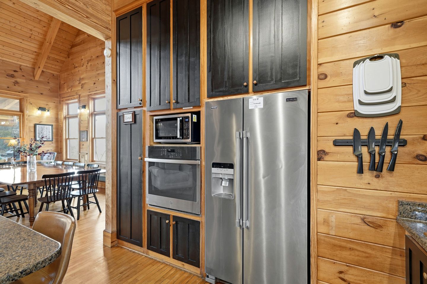 Luxury Three-Story Riverfront Cabin Rental for Groups in Blue Ridge Region of Georgia