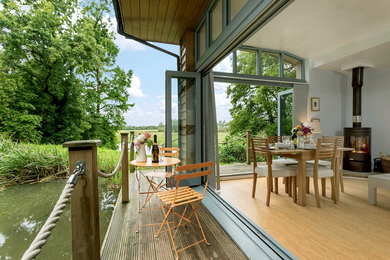 This is an England glamping retreat