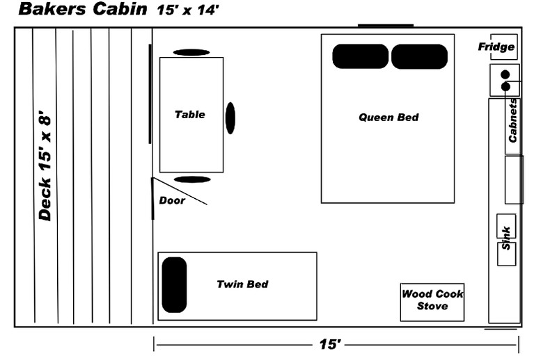 Cabins (United States of America, Columbine, Colorado)