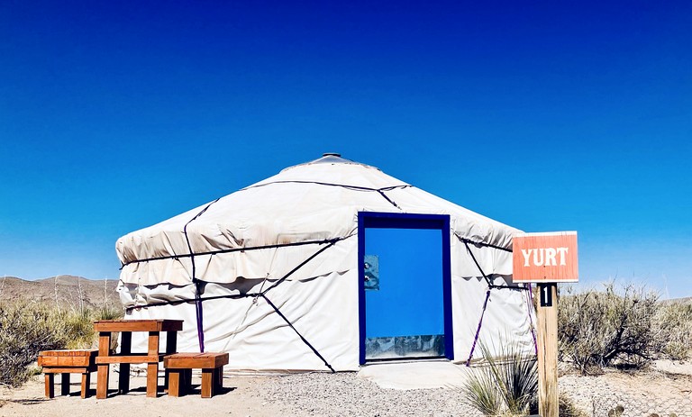 Yurts (United States of America, El Paso, Texas)