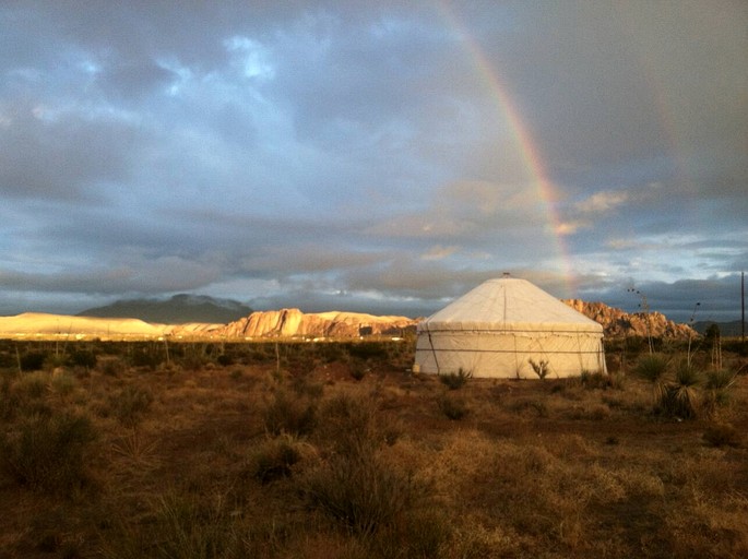 Yurts (United States of America, El Paso, Texas)