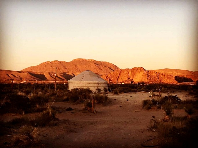 Yurts (United States of America, El Paso, Texas)