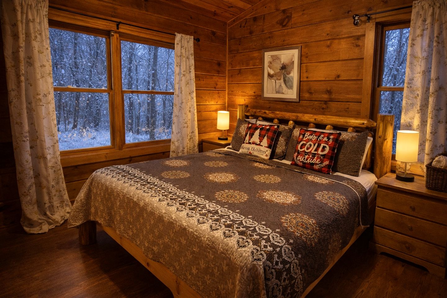 Rustic Wooden Cabin with Hot-tub in Sevierville, Tennessee