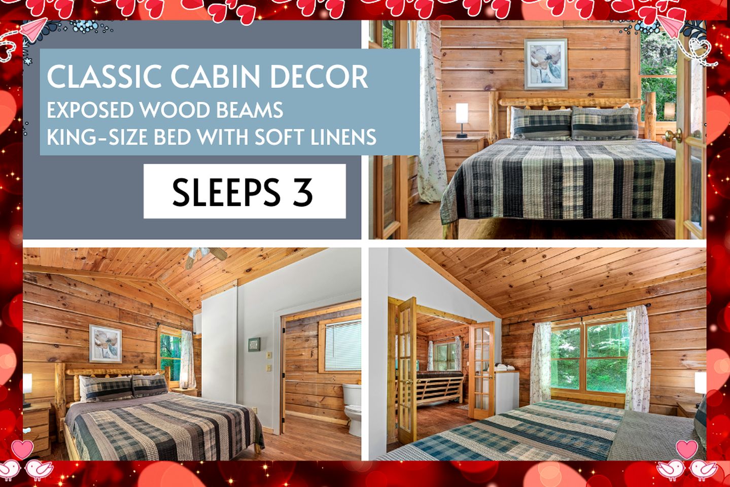 Rustic Wooden Cabin with Hot-tub in Sevierville, Tennessee