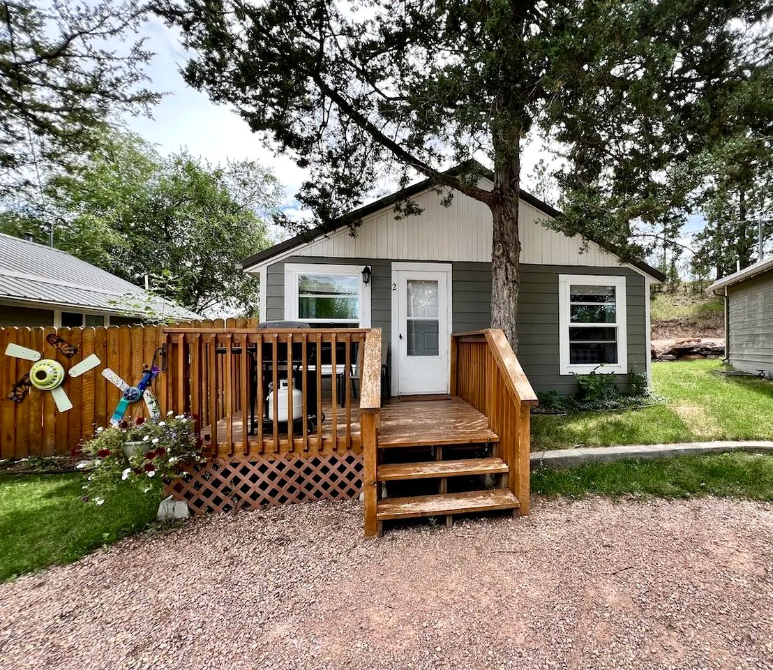 Unique Cabin with Deck Great for Families in South Dakota