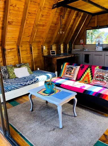 Incredible Lofted A-Frame Nestled Among Nature in Colombia | A-Frames (Tabio, Bogota, Colombia)