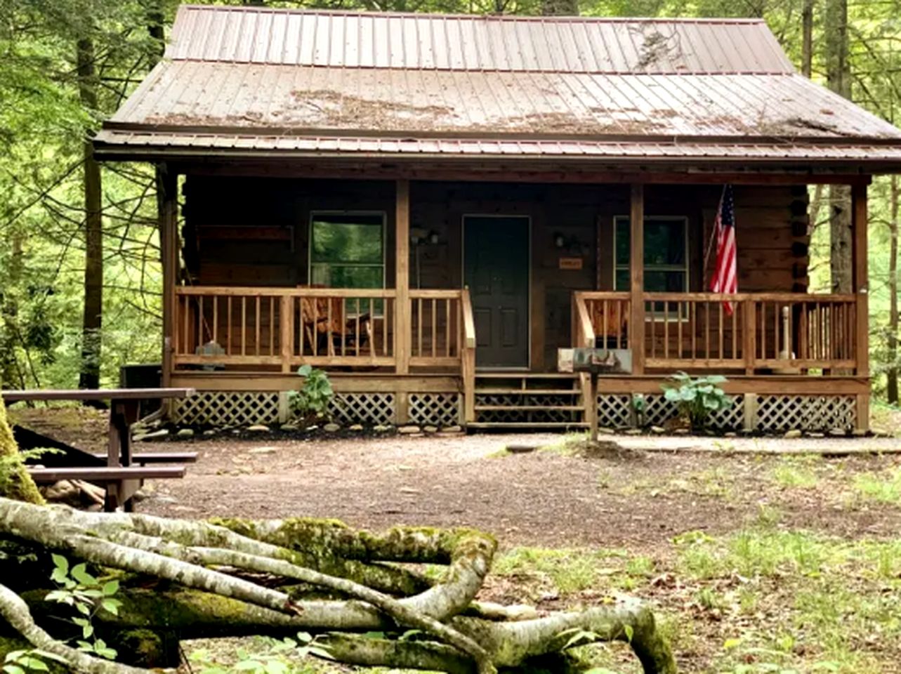 Charming Spacious Cabin Ideal for Families or Small Groups in West Virginia