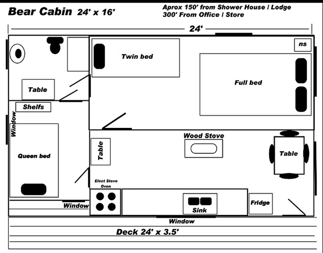 Cabins (United States of America, Columbine, Colorado)