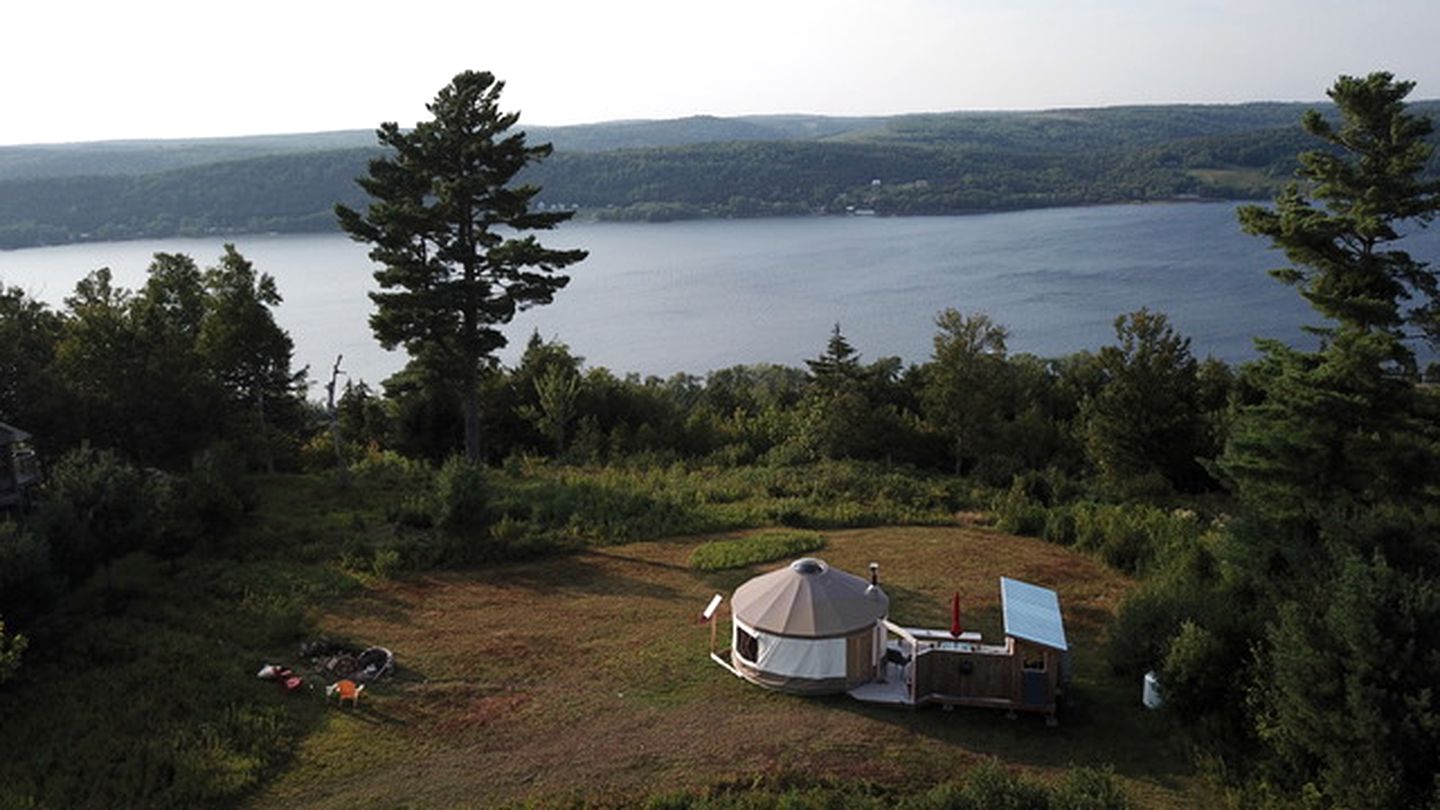 Yurts (Long Point, New Brunswick, Canada)