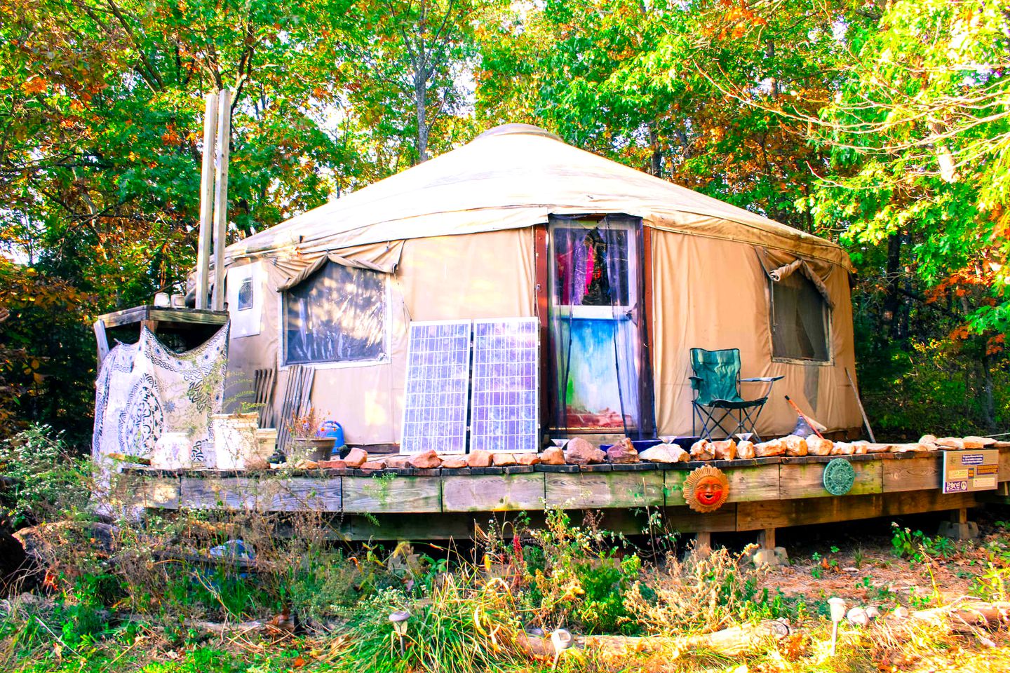 Yurts (Baldwin City, Kansas, United States)