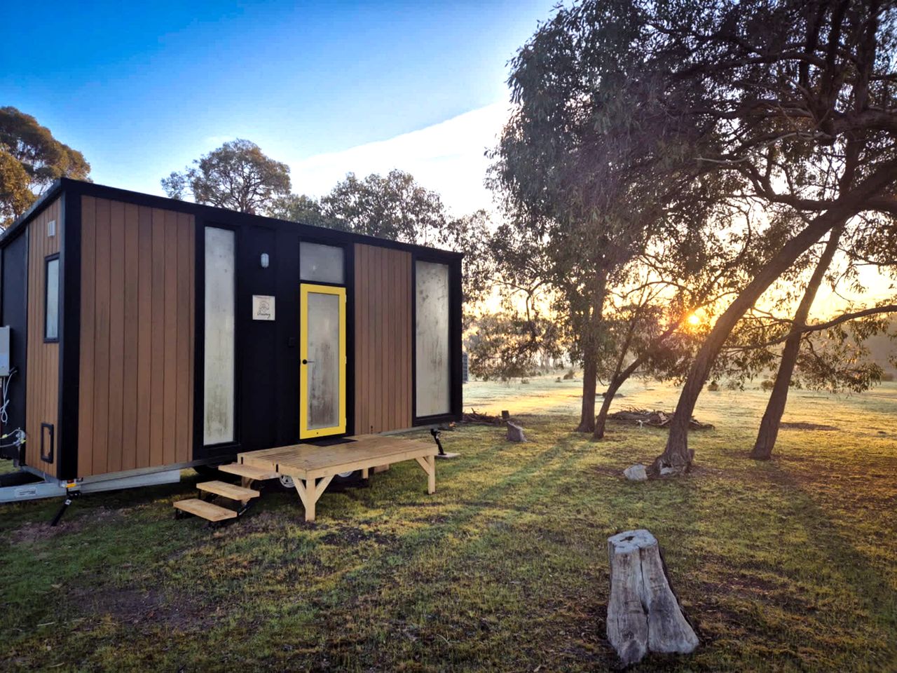 Private Tiny Home Stay Surrounded by Wellsford Forest near Bendigo, Victoria