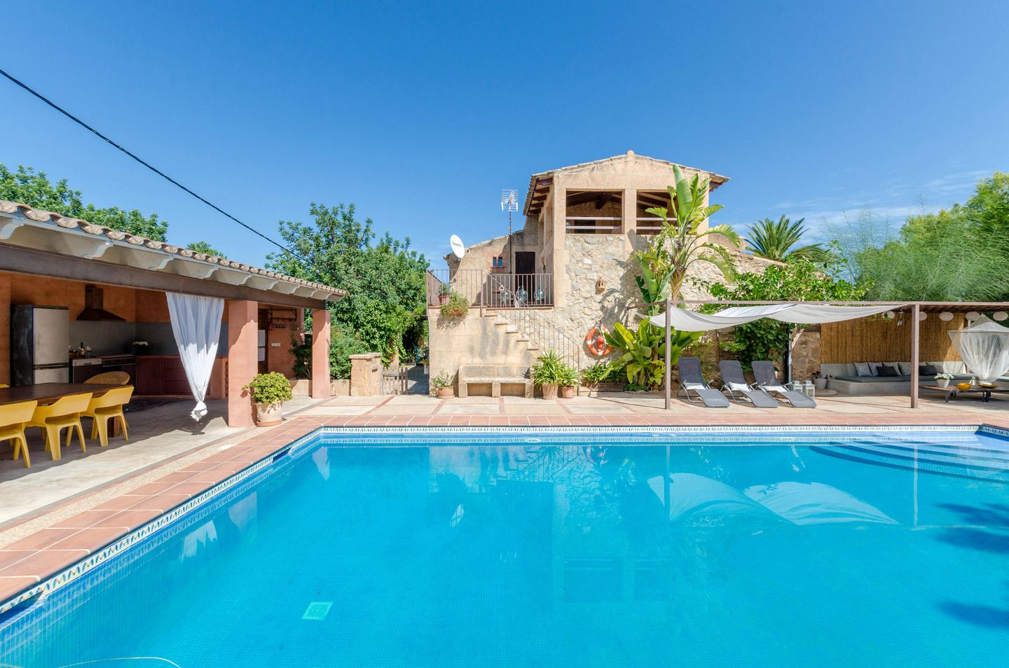 Enjoy a holiday in Mallorca at this Spain villa rental!