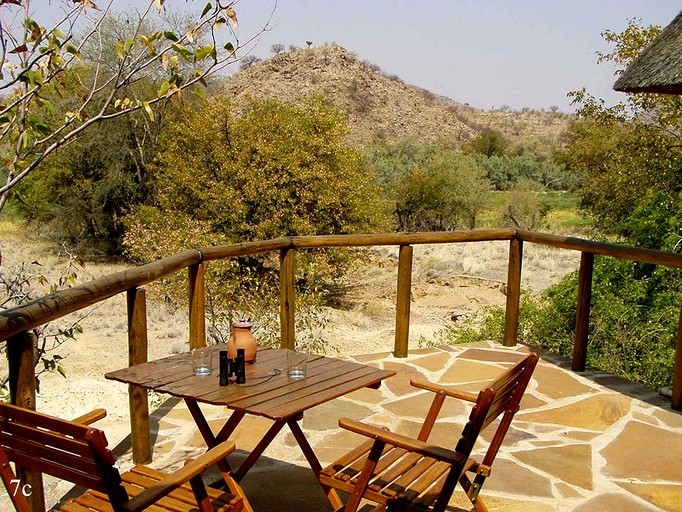 Huts (Kamanjab, Kunene Region, Namibia)