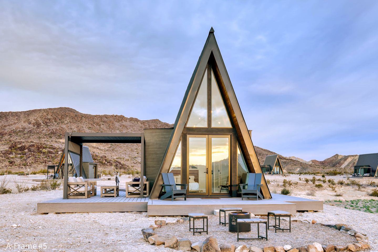 Private A-Frame with Incredible Stargaze in Terlingua, Texas