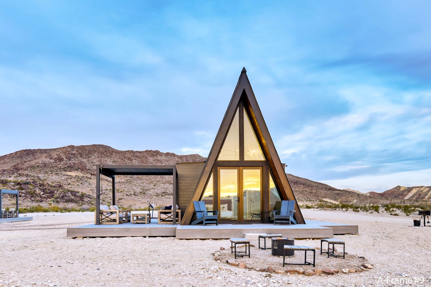 Serene A-Frame Perfect to Fully Disconnect in Terlingua, Texas