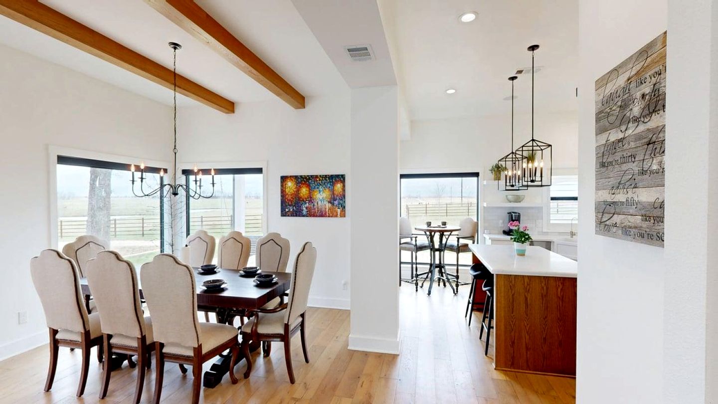 Elegant Ranch Retreat with Pool, Firepit & Theater Room in Bryan, Texas