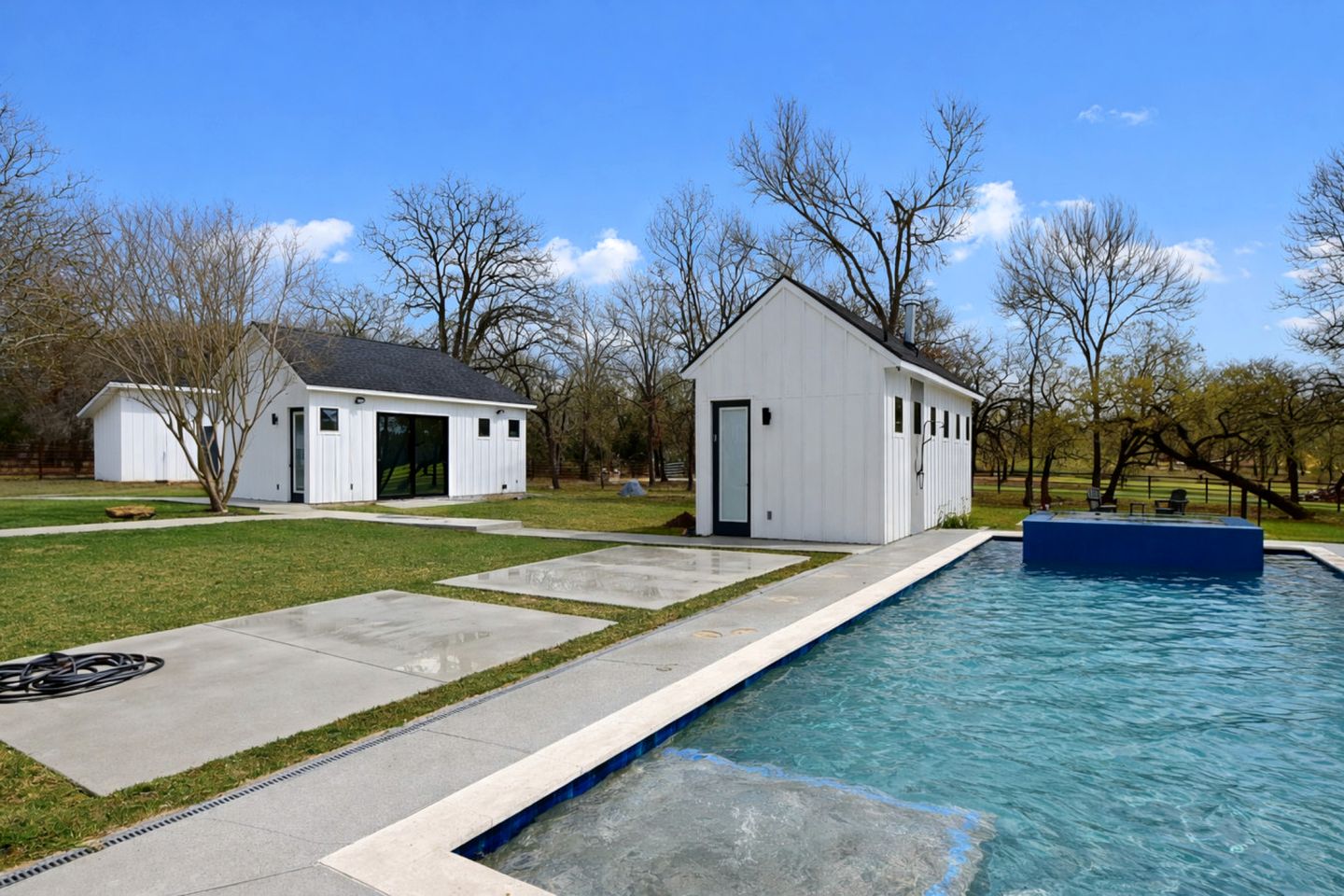 Elegant Ranch Retreat with Pool, Firepit & Theater Room in Bryan, Texas