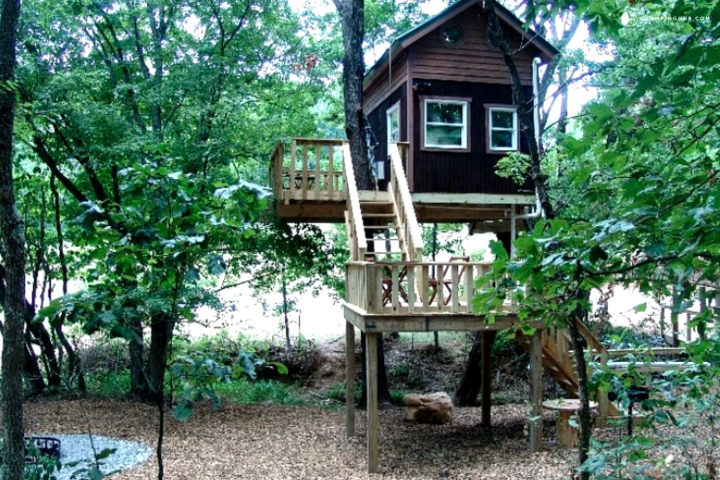 Tree House Illinois Stay Glamping Illinois Mid West Tree House