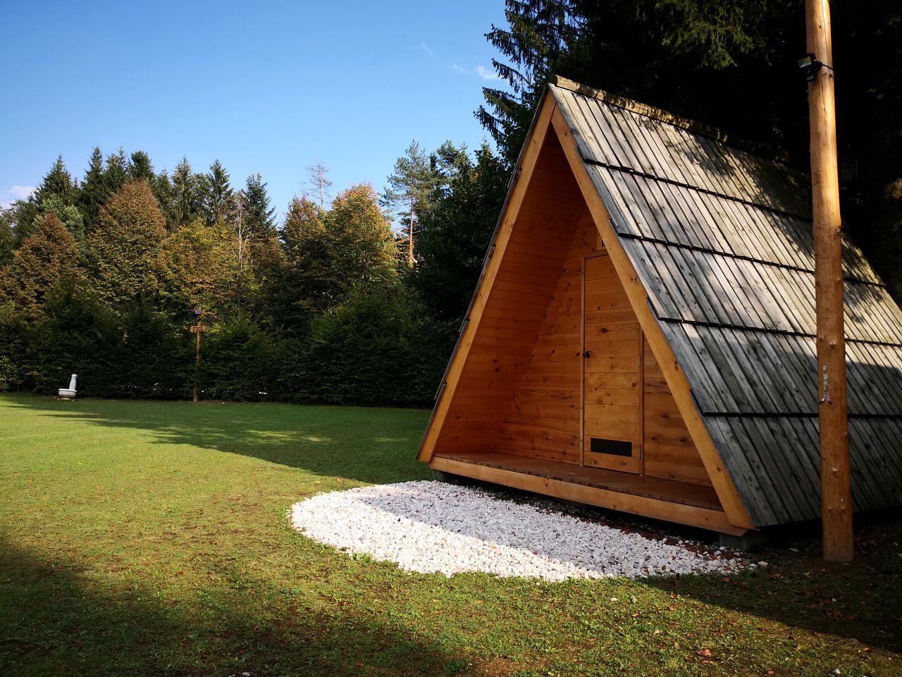 Luxury camping pod rental near Ljubljana, Slovenia
