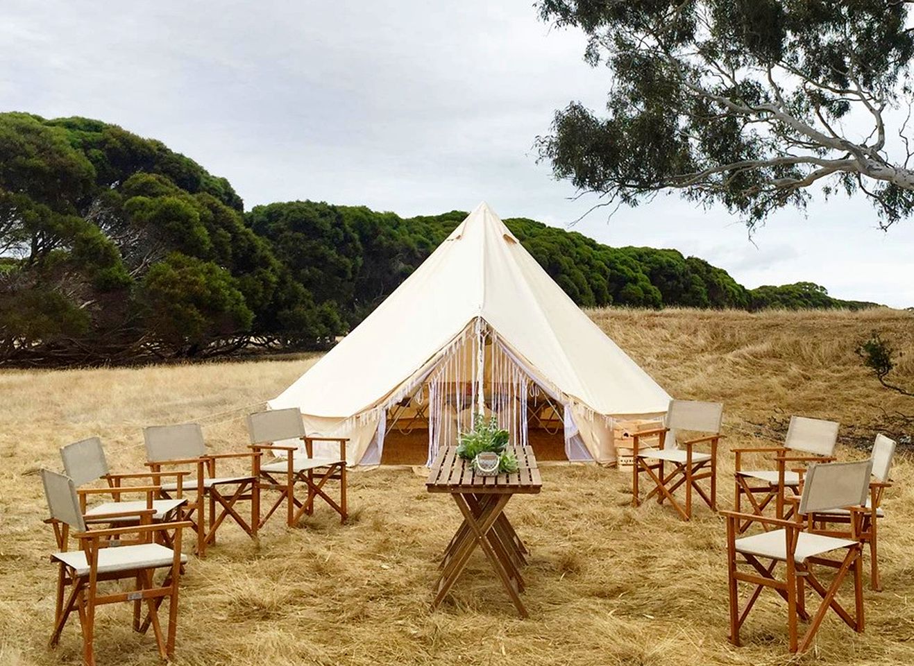 Kangaroo Island camping tent rental