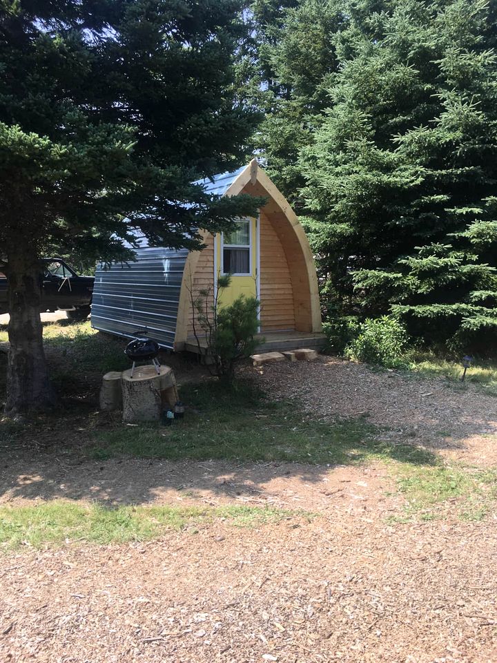 Impressive Pod Nestled Amidst Trees in Ingonish Beach, Nova Scotia