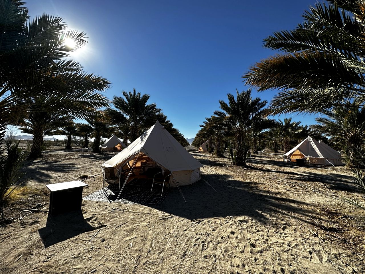 Peaceful Bell Tent with Incredible Sunset Views in Arizona
