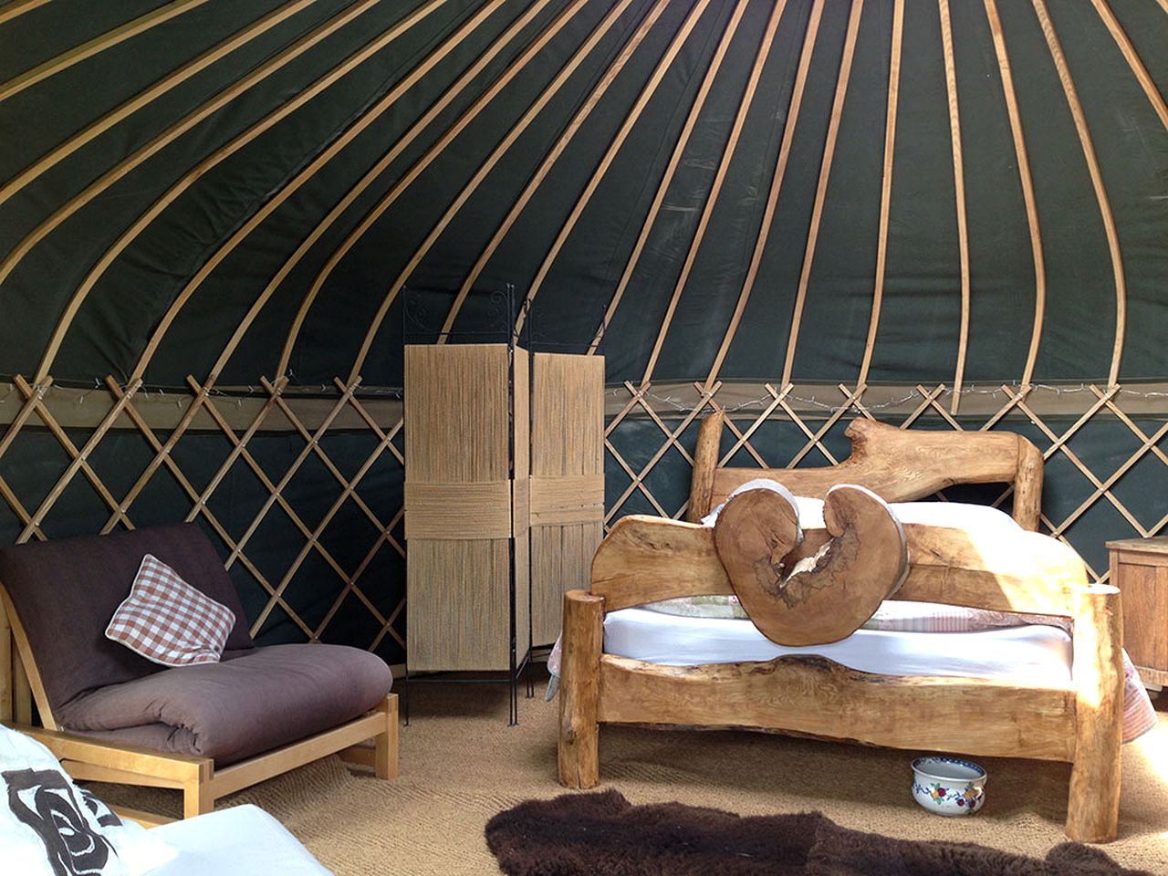 Yurts (Westcott, England, United Kingdom)