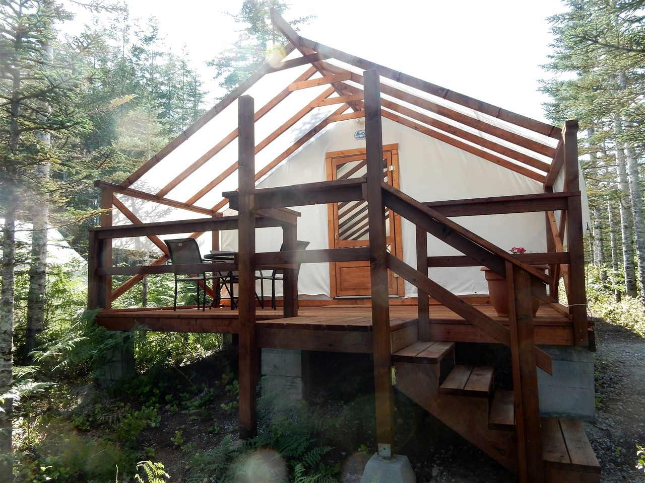 Safari Tents (United States of America, Belfair, Washington)