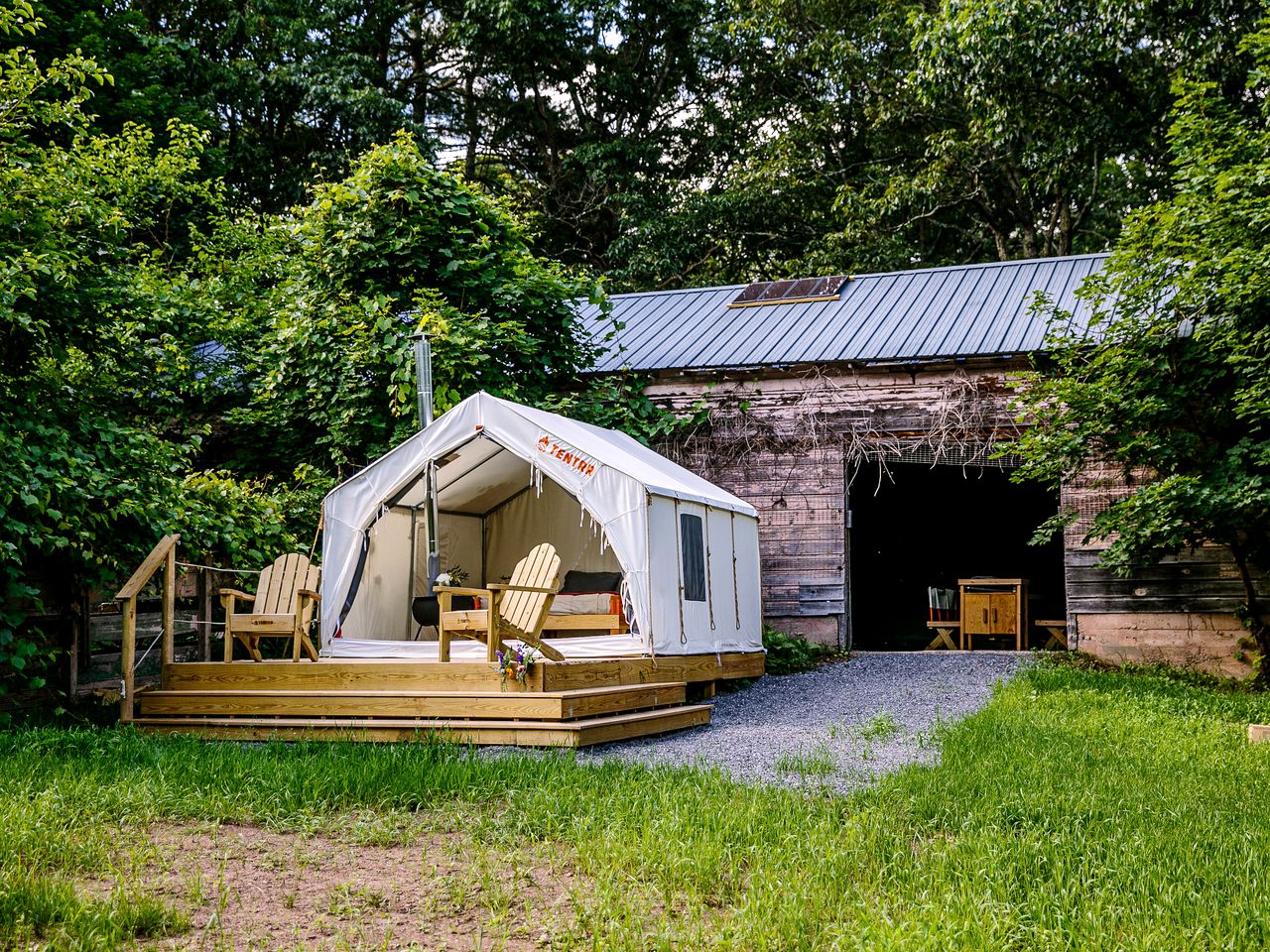 Tented Cabins (United States of America, Catskill, New York)