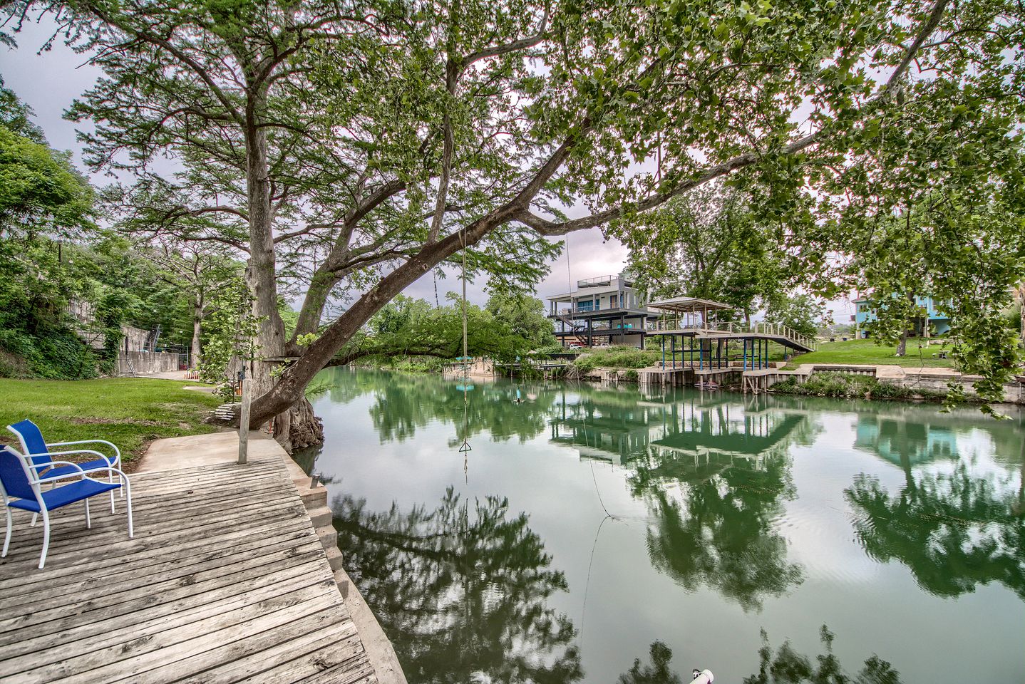 Guadalupe River Glamping Stay in New Braunfels, Texas