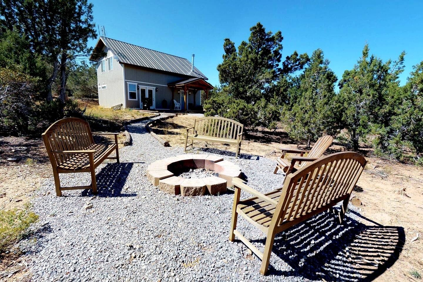 Cozy Cottage with Fire Pit and BBQ Nestled in the Cedar Trees in Blanding, Utah