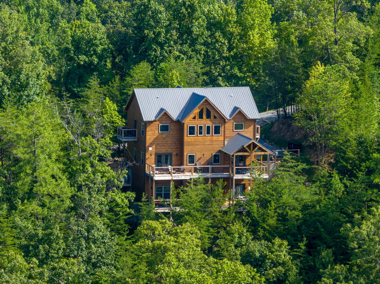 Unwind in this Luxury Glamping Cabin in Sevierville, Tennessee