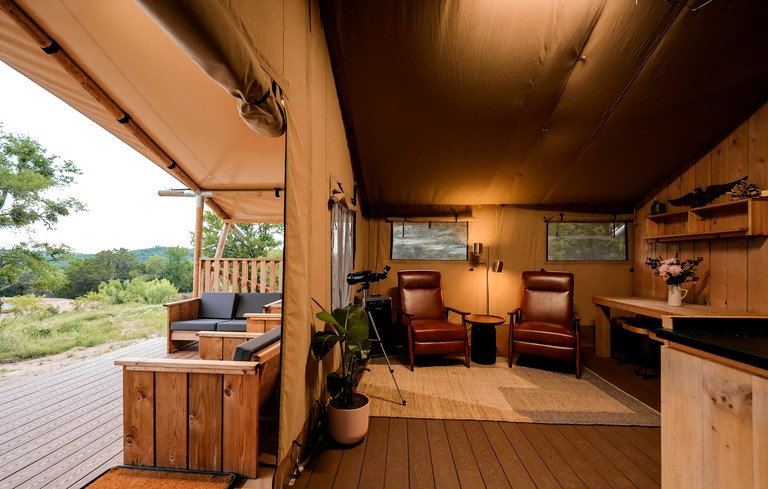 Safari Tents (United States of America, Lometa, Texas)