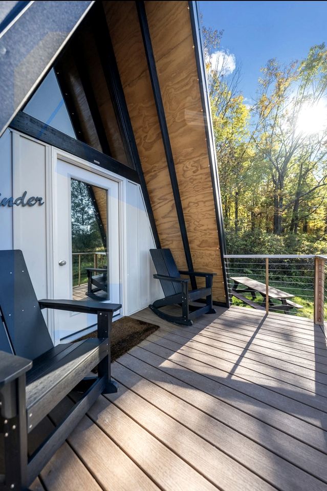 Luxurious A-Frame Cabin with Breathtaking Views and Incredible Sunsets near Canandaigua Lake in New York