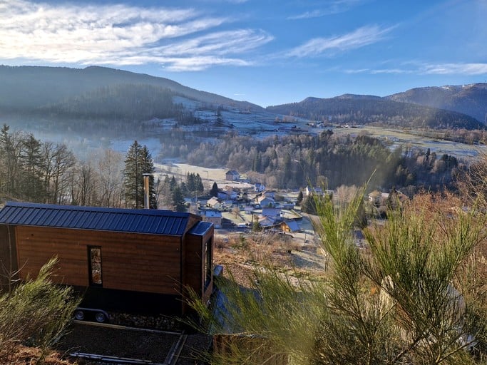 Tiny Houses (France, Saint Maurice Sur Moselle, Grand Est)