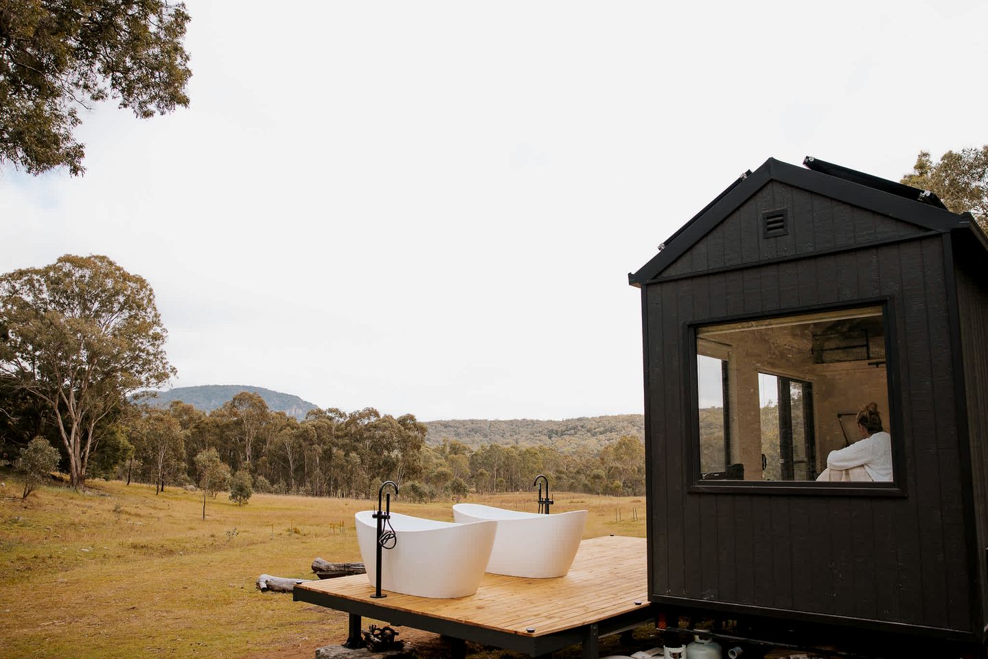 Secluded Tiny Home with Outdoor Bathtubs near Scenic Nature Trails in New South Wales