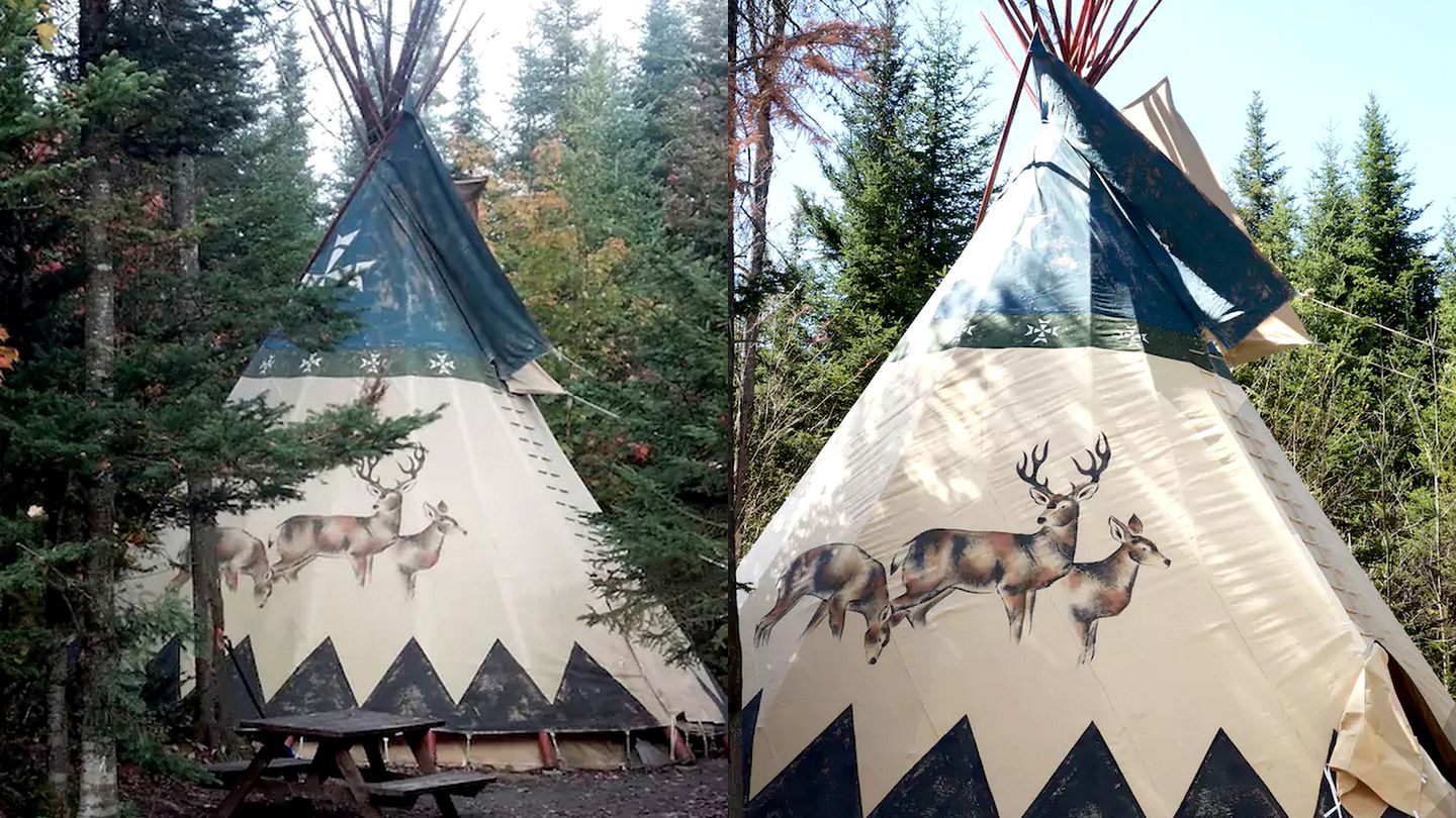 Tipis (Lyman, New Hampshire, United States)
