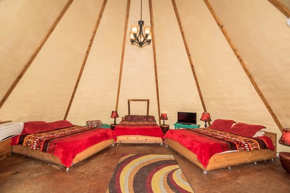 Guadalupe River Tipis in New Braunfels, Texas
