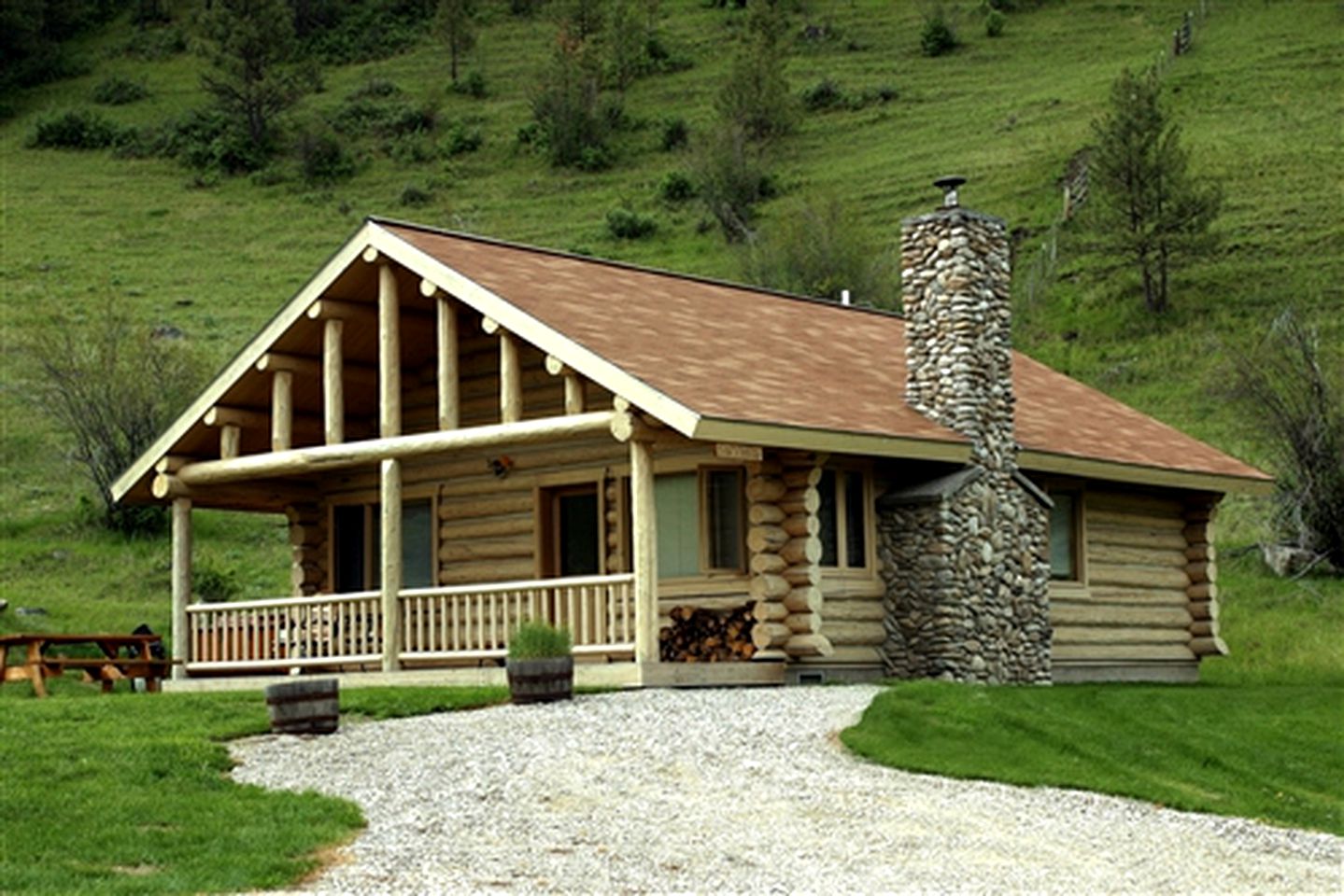 Log Cabins (United States of America, Darby, Montana)