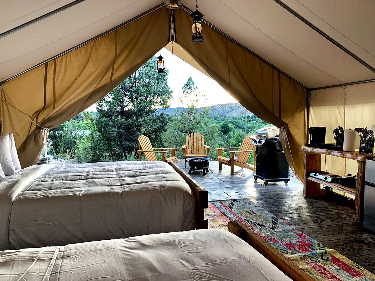 Tented Cabins (United States of America, Orderville, Utah)