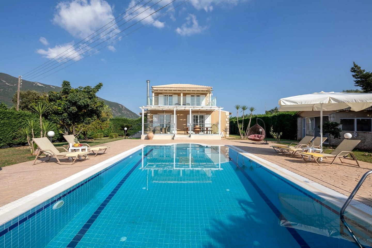 Luxurious Secluded Villa with Private Pool & Stunning Sea Views near Corfu, Greece
