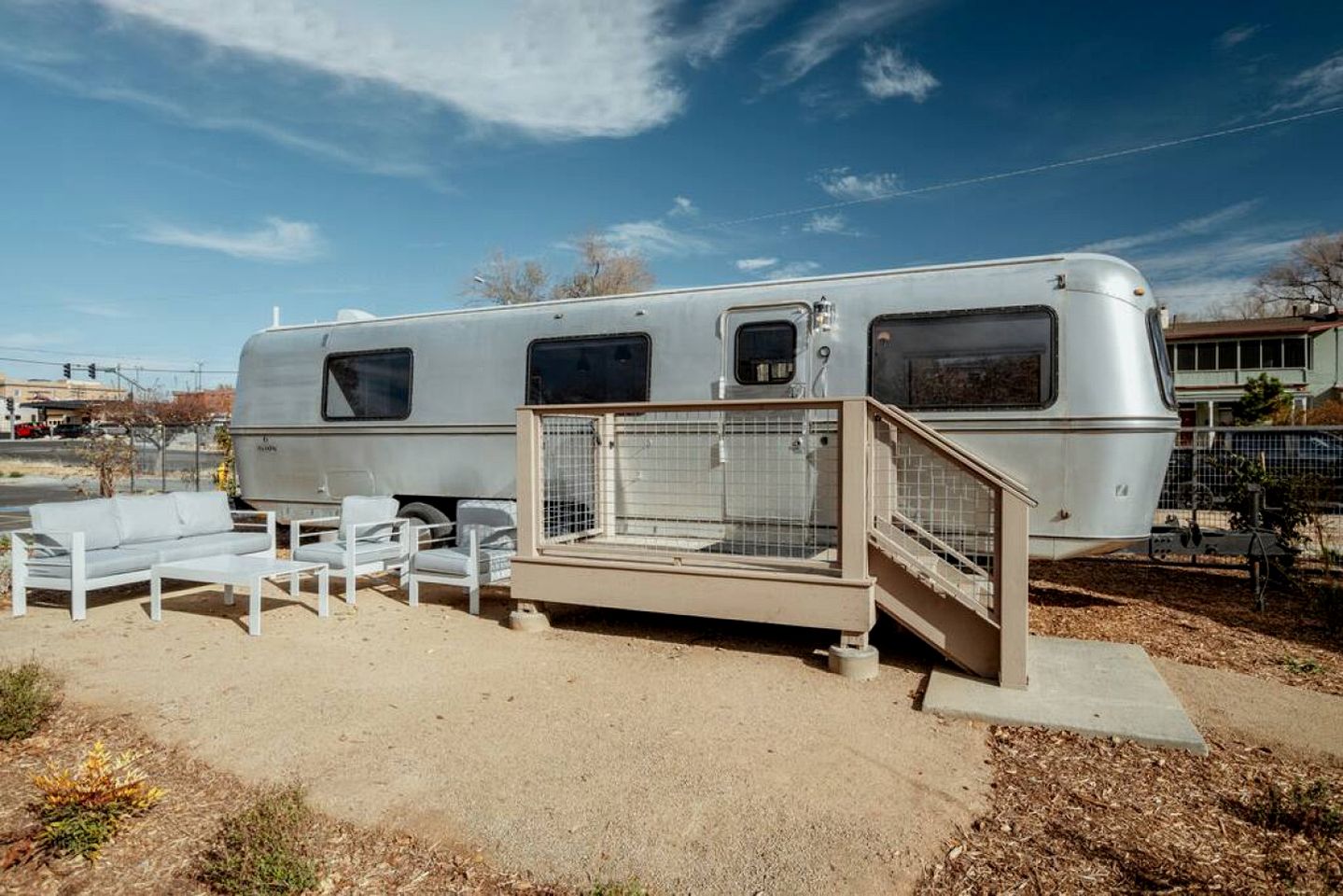 Downtown Prescott AZ Airstream Stay Near Whiskey Row with Outdoor Amenities