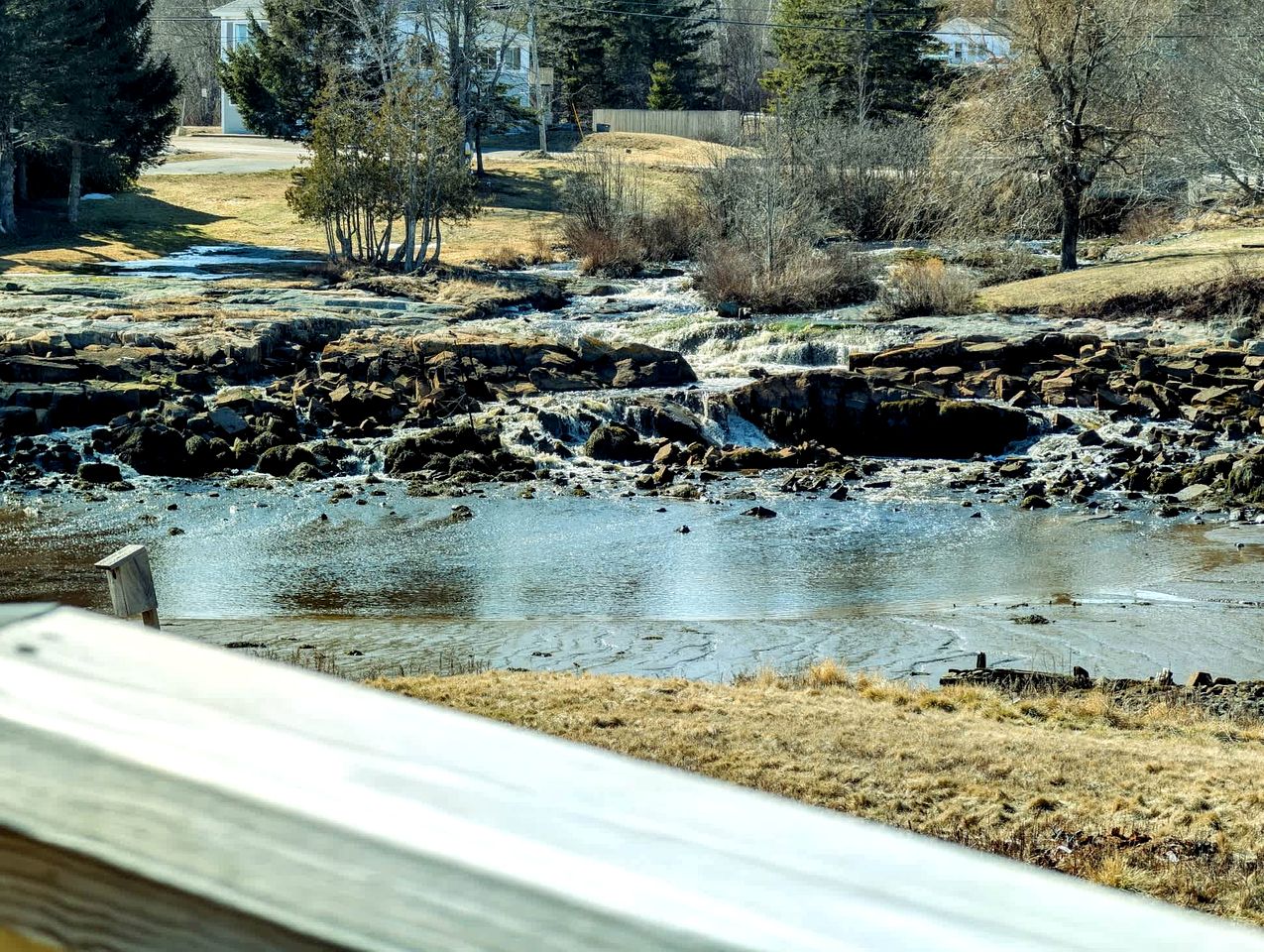 Picturesque Waterfront Cottage with Waterfall Views, Fireplace & Deck, Near Acadia National Park in Gouldsboro, Maine