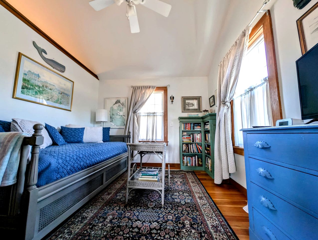 Picturesque Waterfront Cottage with Waterfall Views, Fireplace & Deck, Near Acadia National Park in Gouldsboro, Maine