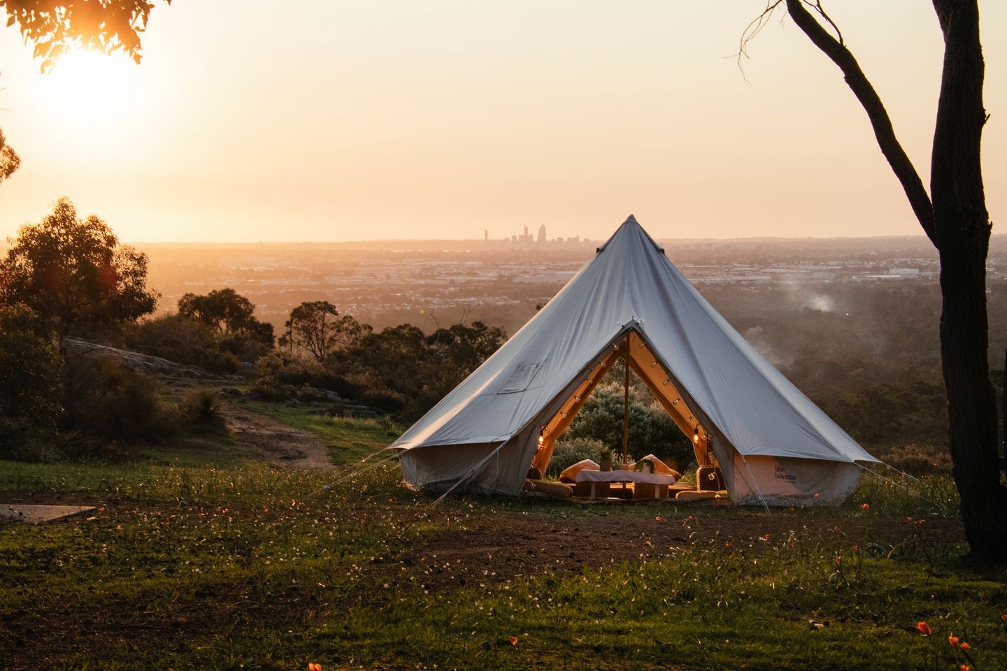 Fantastic Bell Tent with Unbelievable Views in Butler, Western Australia