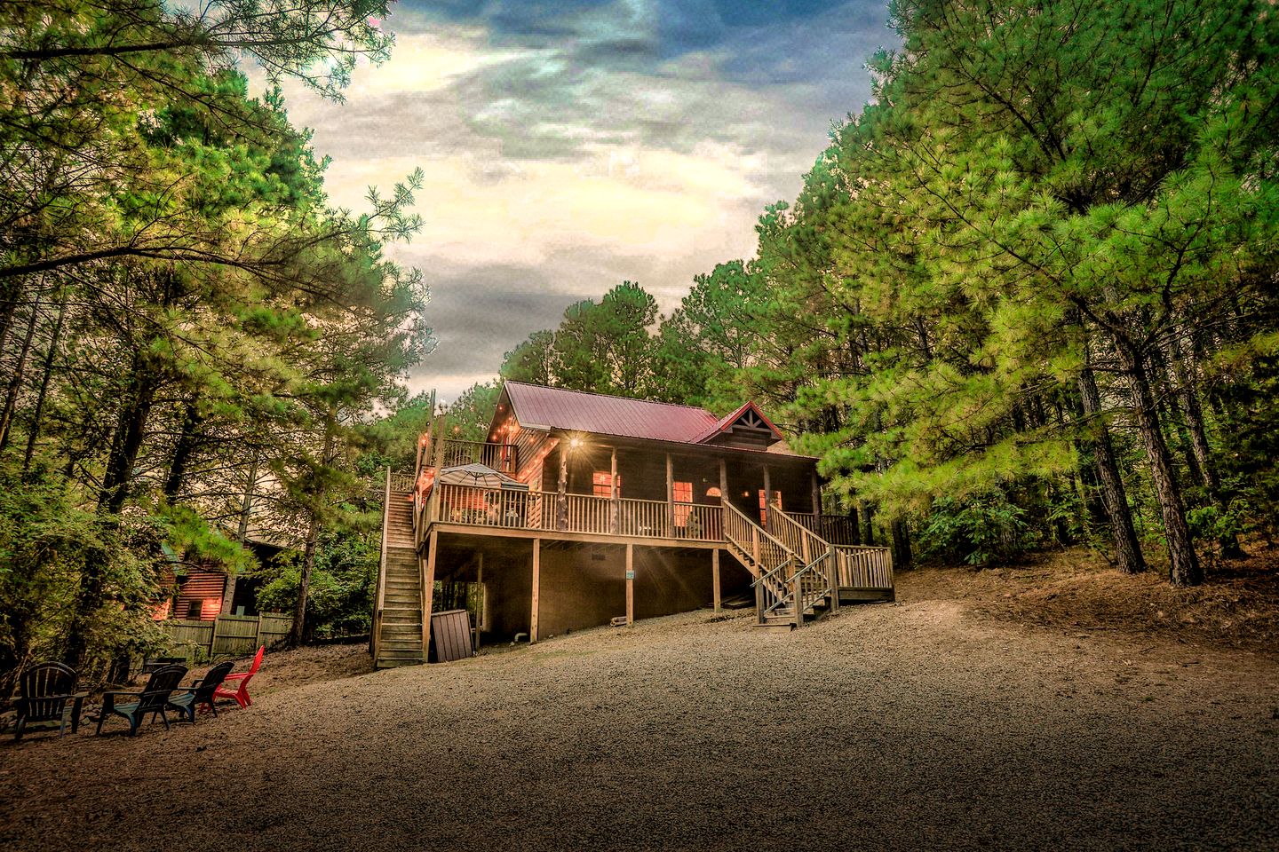 Cabins (United States of America, Broken Bow, Oklahoma)